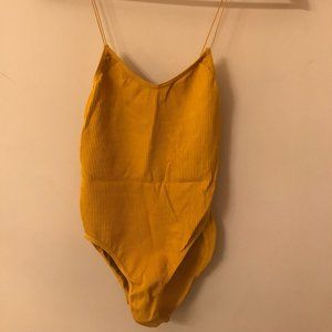 Urban Outfitters Orange Body Suit